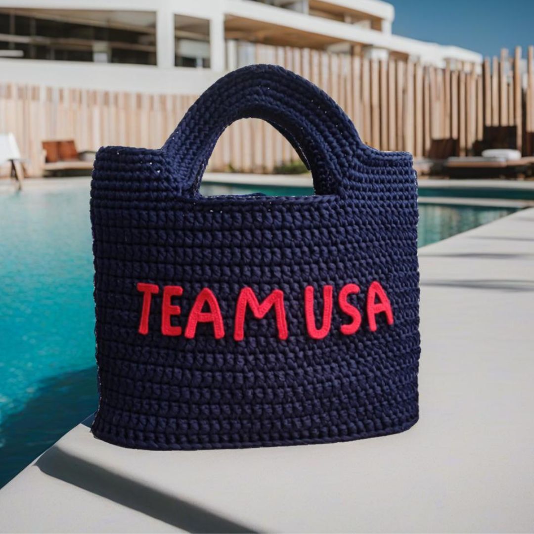 Team USA Tote Bag in Navy